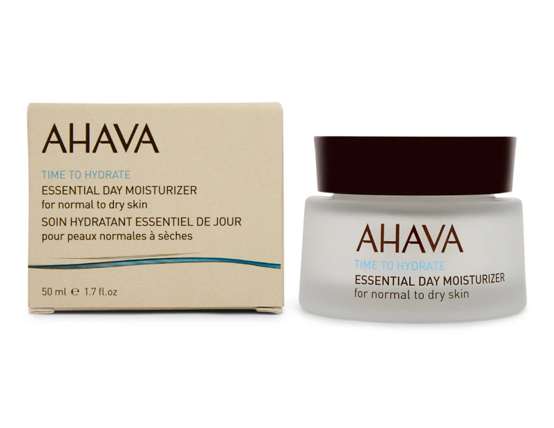 Ahava Time to Hydrate Essential Day Moisturiser for Normal to Dry Skin 50mL