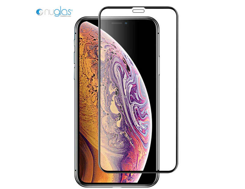 For iPhone 11 pro Max XS nuglas screen protector 3d Full cover tempered glass
