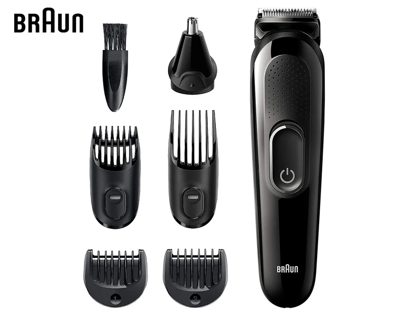Braun Series 3 6-in-1 Multigroom Kit with 5 Attachments - MGK3220