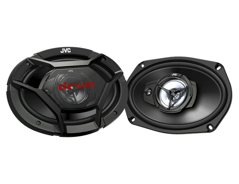 JVC CS-DR6930 DRVN 6x9" 3-Way Coaxial Car Speakers 500W Peak 70W RMS
