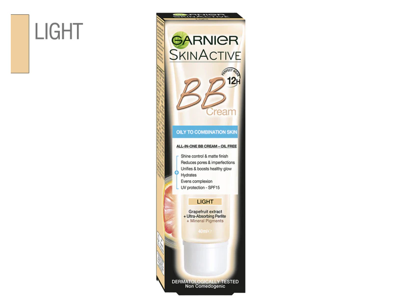 Garnier SkinActive Oil-Free BB Cream 40mL - Light