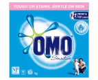 2 x Omo Sensitive Front & Top Loader Laundry Powder 1kg
