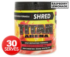 Titan Arena Shred Thermogenic Pre Workout Raspberry Lemonade 210g