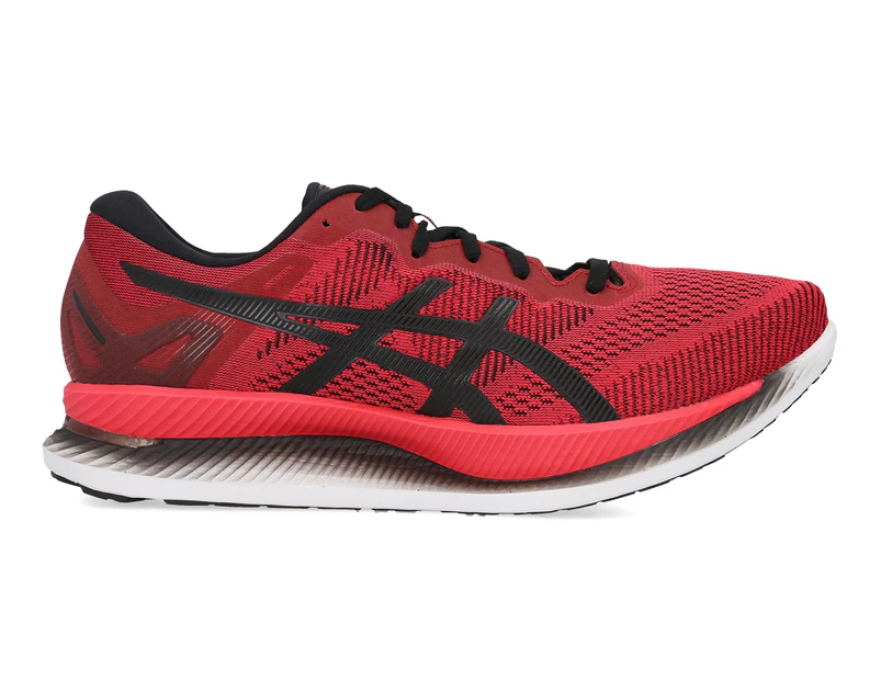 ASICS Men's GlideRide Running Shoes - Speed Red/Black