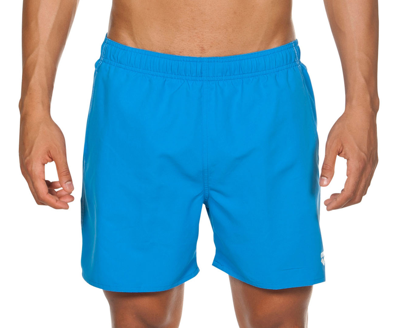 Arena Men's Fundamentals Boxer Swim Shorts - Sea Blue/Red Wine | Catch ...