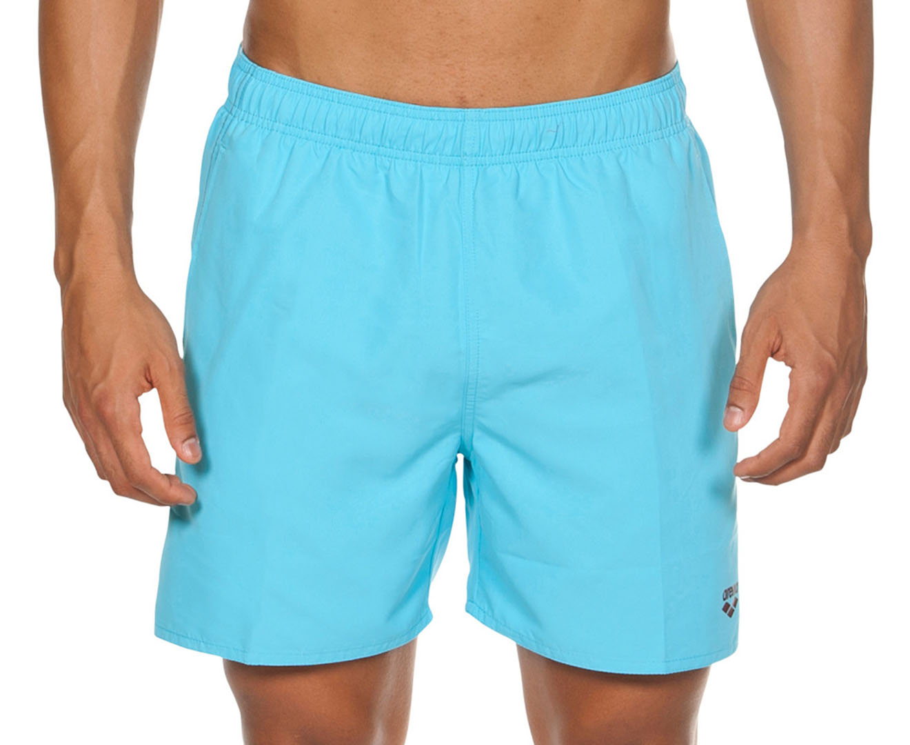 Arena Men's Fundamentals Boxer Swim Shorts - Pix Blue/White | Catch.co.nz