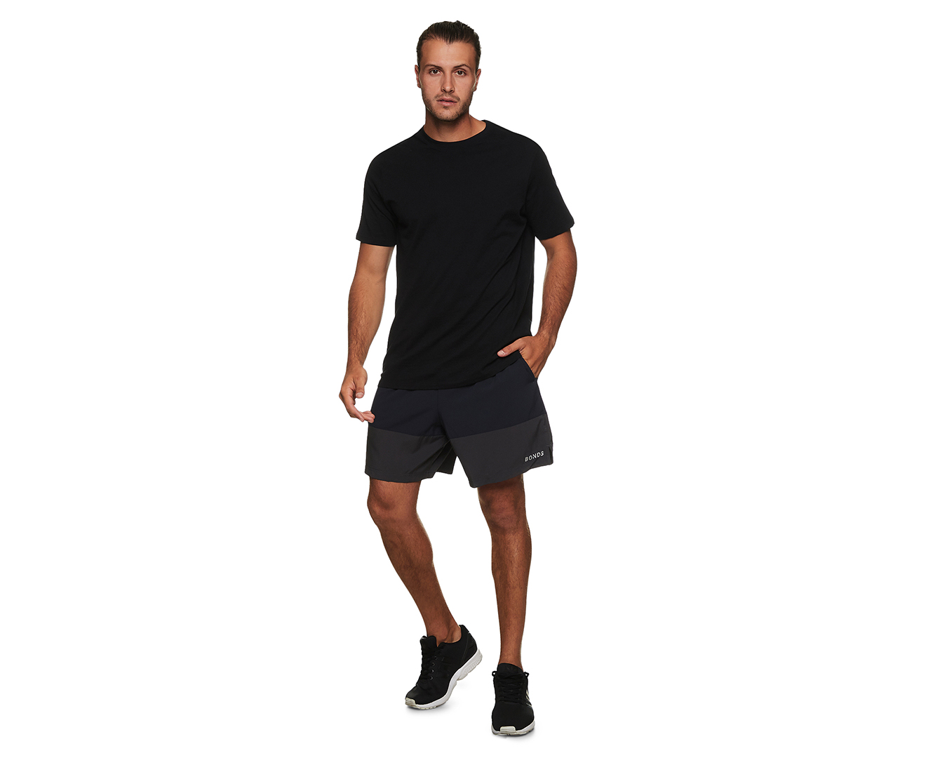 Under Armour Men's SpeedPocket 7 Shorts - Black/Cruise Blue