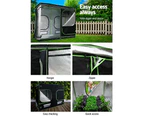 Greenfingers 2.8m x 1.4m x 2m Hydroponics Grow Tent Kits Indoor Grow System