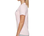 Russell Athletic Women's Classic Logo Crew Neck Tee / T-Shirt / Tshirt - Orchid Pink