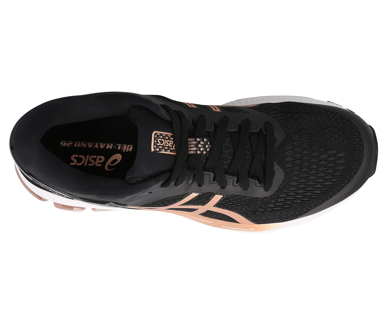 asics gel kayano 26 black rose gold