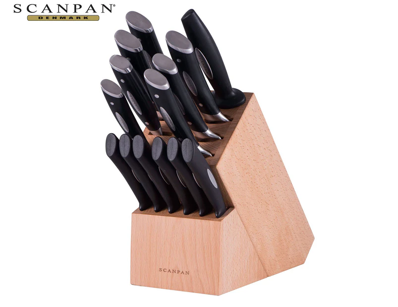 Scanpan 15-Piece Classic Cutlery Block Set