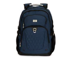SUISSEWIN Swiss waterproof 15.6" laptop  Backpack School backpack  Travel Shoulder Bag SN9313 Blue