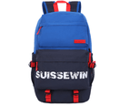 SUISSEWIN Swiss waterproof Daily Backpack Kids School backpack  Travel Shoulder Bag SNK17010 Blue 1