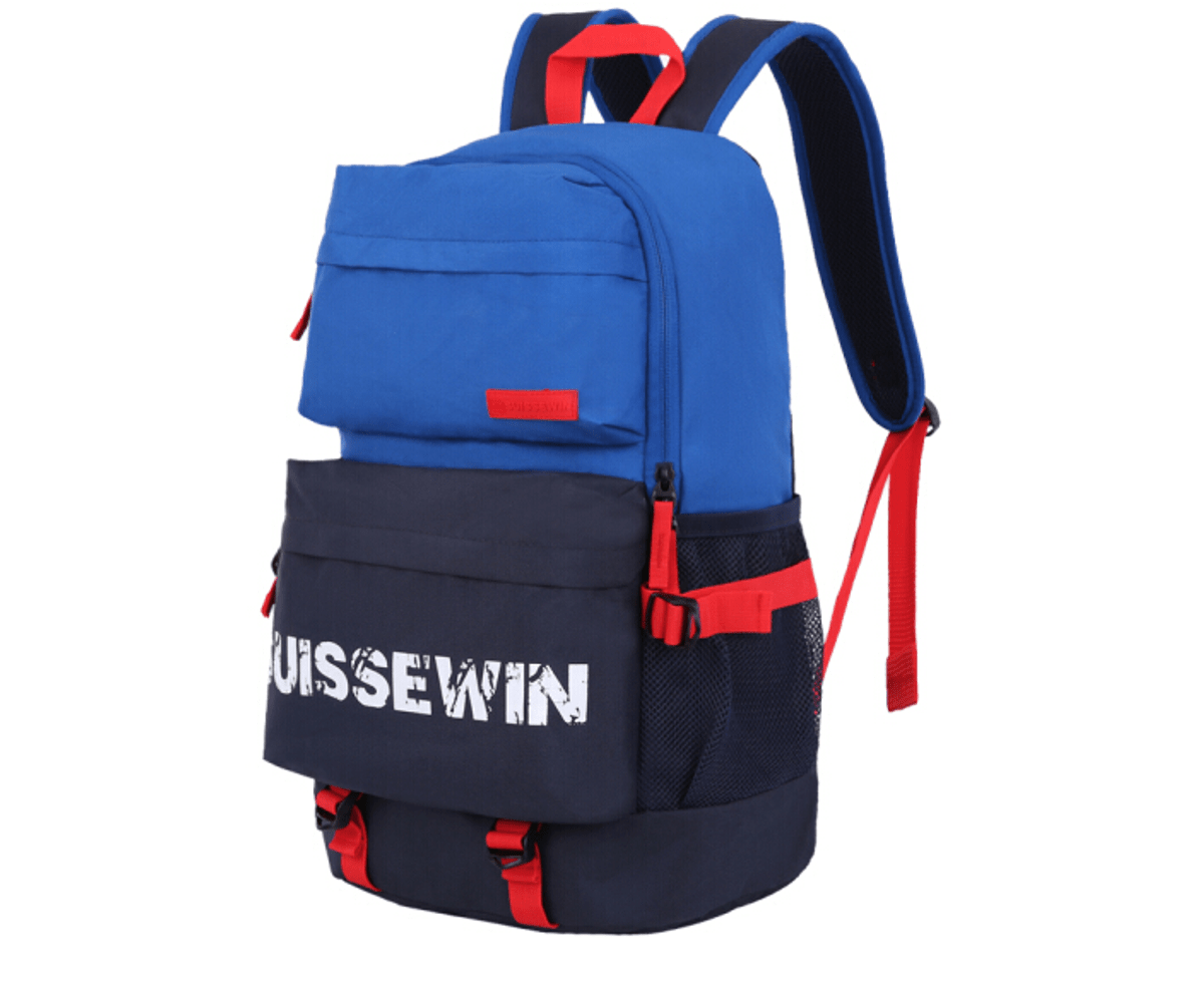 SUISSEWIN Swiss waterproof Daily Backpack Kids School backpack Travel  Shoulder Bag SNK17010 Blue | Catch.com.au