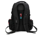 SWISSWIN Swiss waterproof 17" laptop  Backpack School backpack  Travel Shoulder Bag SW8118 Black