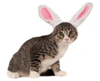 Rubie's Deerfield Bunny Ears Pet Accessory - Pink/White