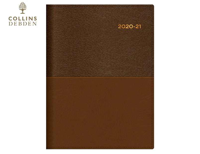 Collins Debden A4 Vanessa Week To An Opening Diary 2020 - Tan