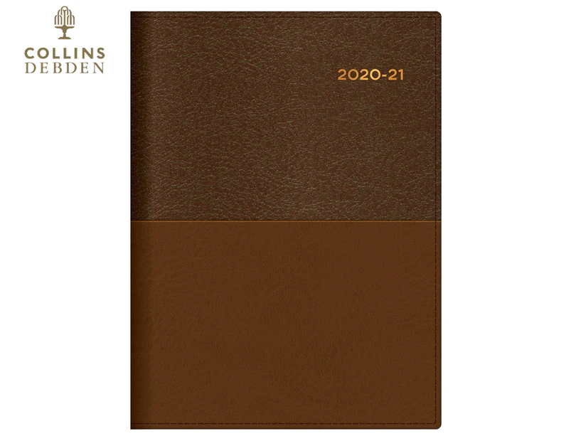 Collins Debden A4 Vanessa Day To A Page Diary 2020 - Tan