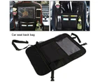 WACWAGNER 2PCS Car Back Seat Organiser iPad Pocket Holder Travel Storage Bag Organizer