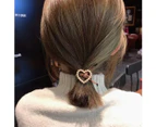 Heart-Shape Hair Rope for Girl Hair Elastic