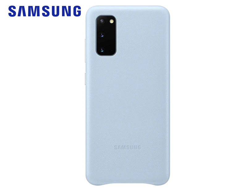 Samsung Leather Case for Samsung Galaxy S20 - Blue