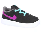Nike Toddler Kids' Force 1 Sneakers - Black/Hyper Violet