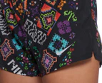 Nike Women's 10K Flora Shorts - Black/Multi