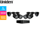 Uniden DVR Security System w/ 960H Technology & 4 Weatherproof + 2 Dome Cameras
