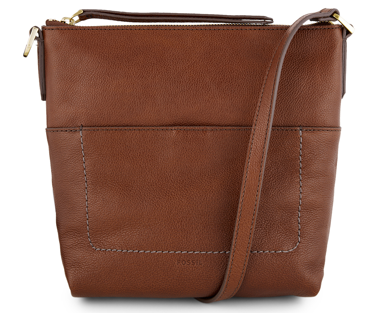 Fossil Amelia Crossbody Bag Brandy