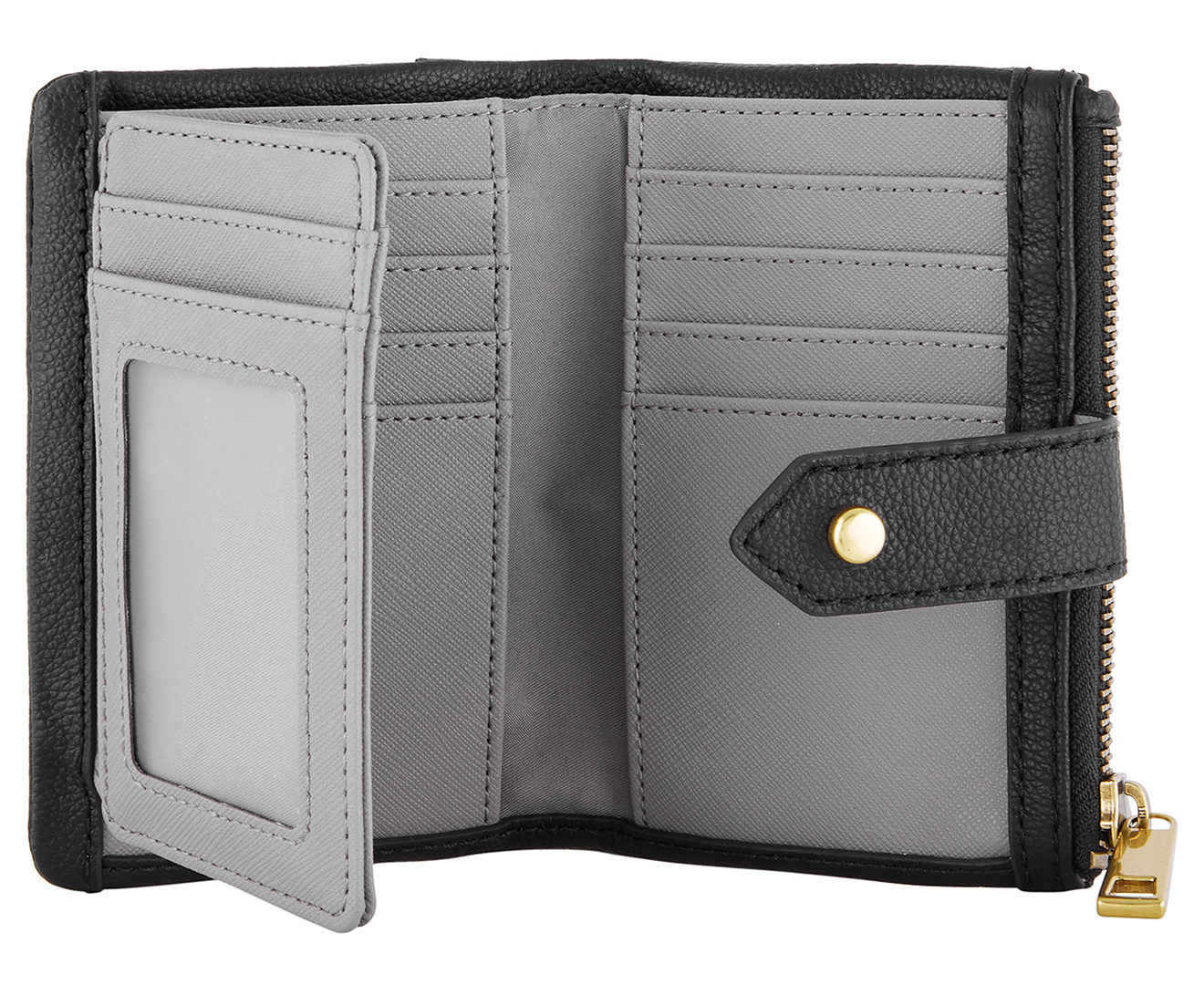 Fossil Women's Lainie Multifunction Wallet - Black | Catch.co.nz