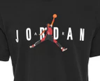 Nike Men's Jordan The Man Crew Tee / T-Shirt / Tshirt - Black