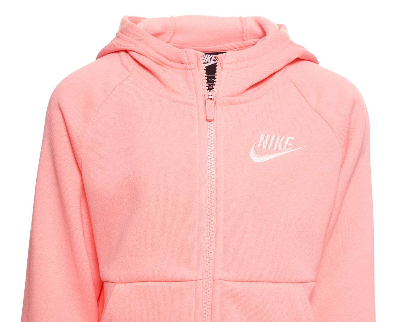 light pink nike hoodie