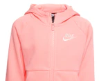 Nike Girls' Full-Zip Hoodie - Pink