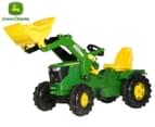 John Deere Rolly Pedal Tractor w/ Loader Ride-On 1
