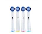 4pcs   +29% SOFT BRISTLES Replacement Toothbrush Heads For Oral-B Precision Clean 1