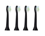 4pcs Replacement Diamond Clean Toothbrush Heads HX6064 for Philips product Refill