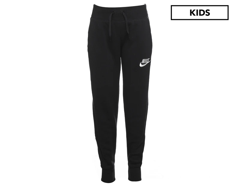 Nike Girls' Tracksuit Pants - Black