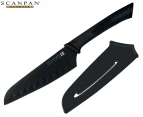 Scanpan 14cm Spectrum Soft Touch Santoku Knife - Black