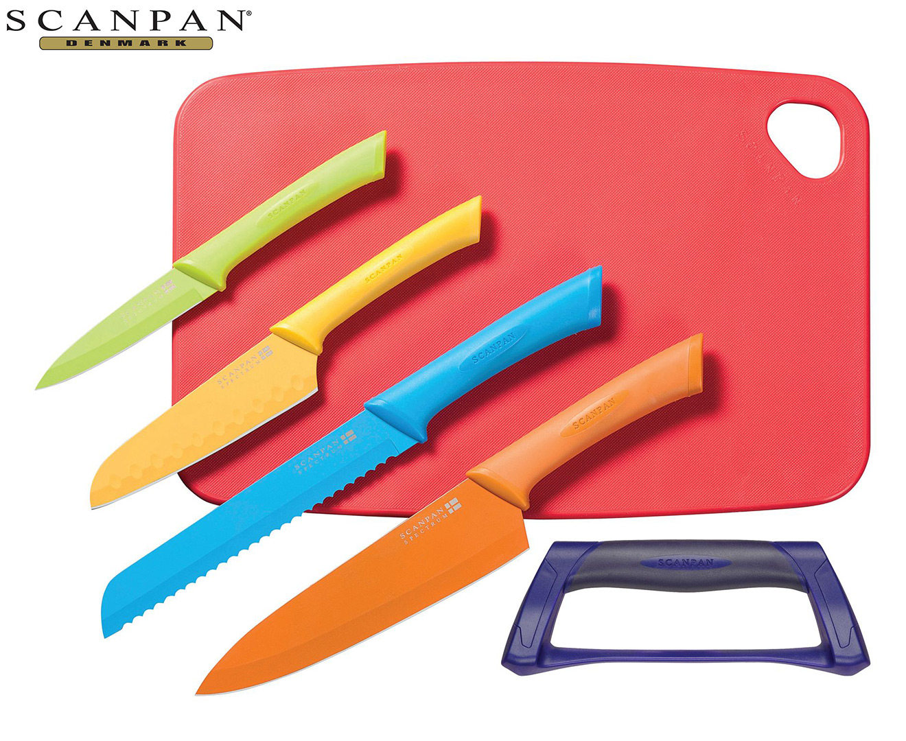 Scanpan Spectrum 6 Piece Knife Cutting Set