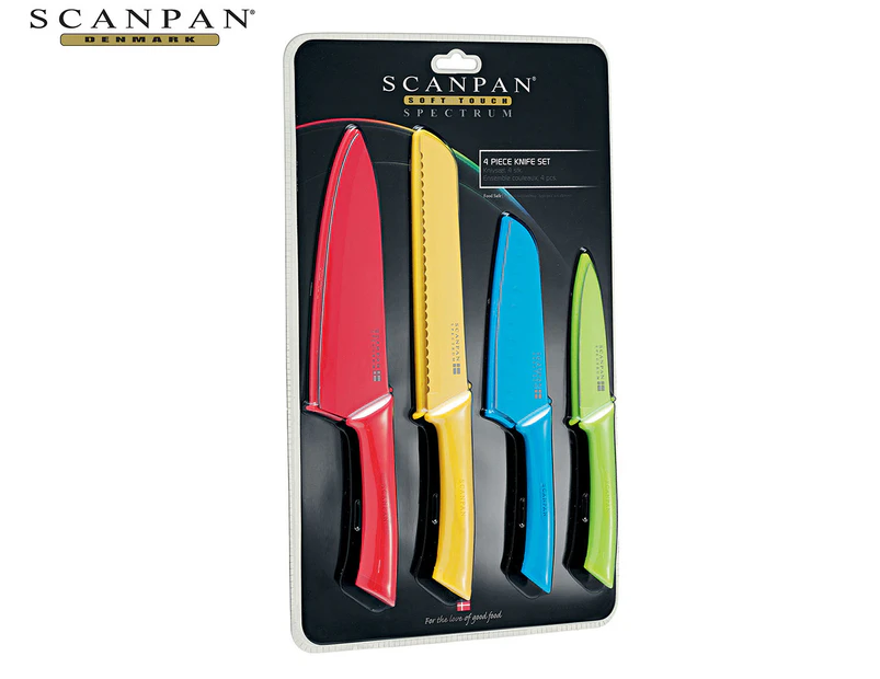 Scanpan 4-Piece Spectrum Knife Set