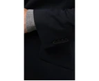Dobell Mens Navy 2 Piece Suit Slim Fit Notch Lapel