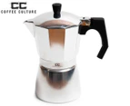 Coffee Culture 9-Cup Stove Top Coffee Maker - Silver
