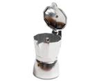 Coffee Culture 3-Cup Stove Top Coffee Maker - Silver