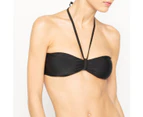 La Redoute Collections Womens Bandeau Bikini Top - Fuchsia