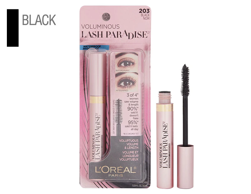 L'Oréal Voluminous Lash Paradise Waterproof Mascara 7.6mL - #203 Black