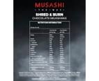 Musashi Shred & Burn Protein Powder Chocolate Milkshake 900g 2