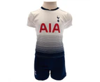 Tottenham Hotspur FC Childrens/Kids T Shirt And Short Set (Navy/White) - TA2393