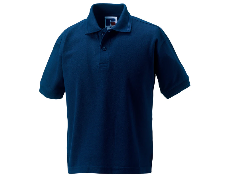 Jerzees Schoolgear Childrens Hardwearing Polo Shirt (French Navy) - BC584