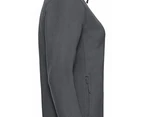 Russell Colours Ladies Full Zip Outdoor Fleece Jacket (Convoy Grey) - BC574