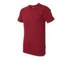 American Apparel Mens Fine Jersey Tee (Cranberry) - BC4004